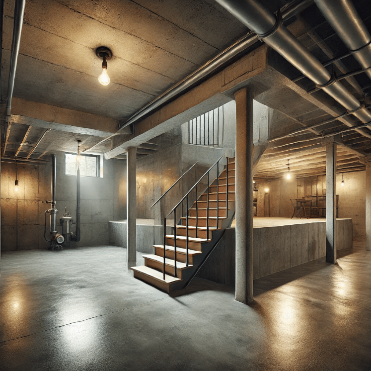 Basement waterproofing